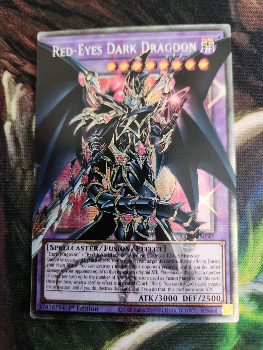 Yugioh Carte collezionabili: Yugioh Red-Eyes Dark Dragoon Starlight Foil – Usato da Bütschwil venduto da Osomo 8