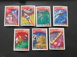Equatorial Guinea 1973 Set of 7 Space ** Super (E452)