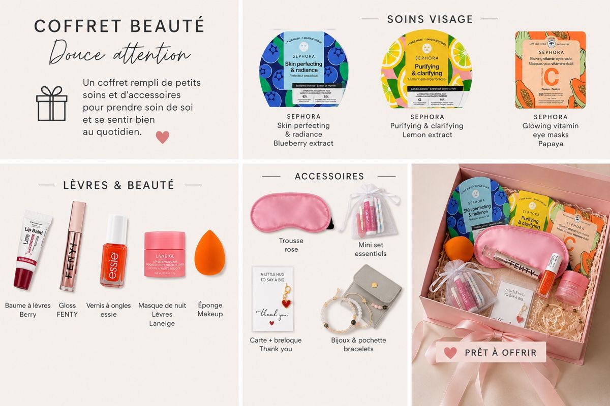Make-up: COFFRET BEAUTÉ & BIEN-ÊTRE – Nuovo e nell'imballaggio originale da Bramois venduto da Inarretable.co