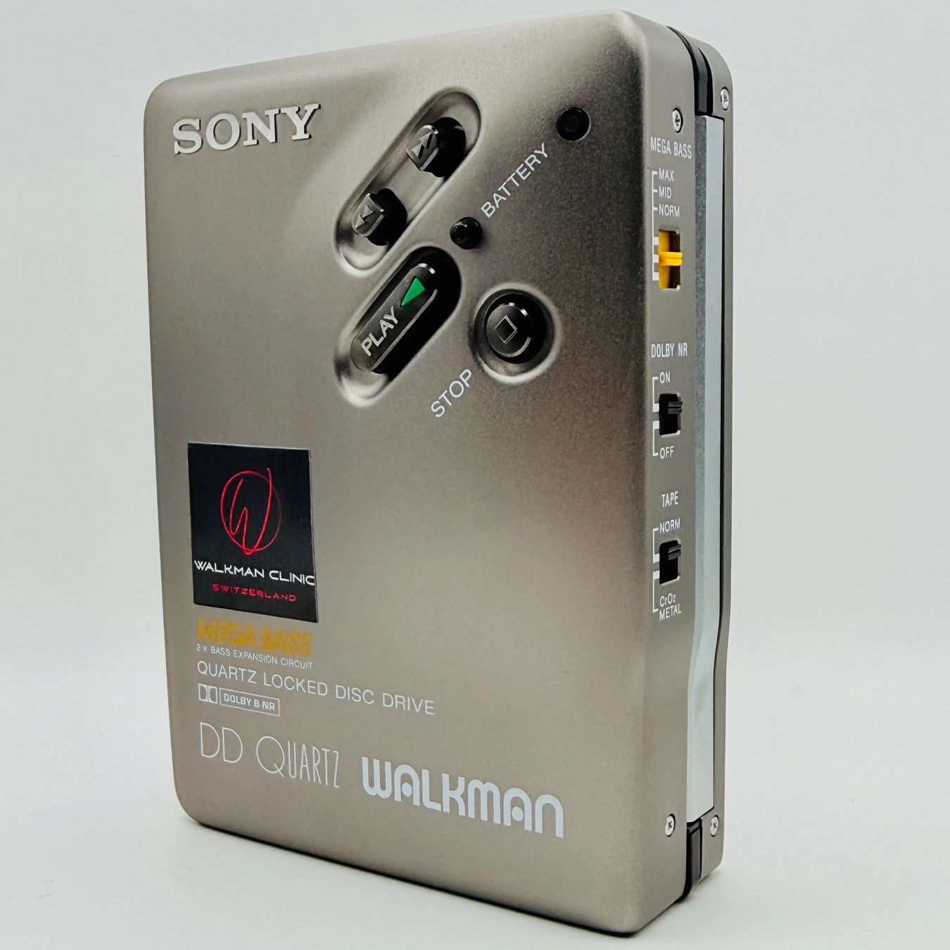 Sony Tragbarer Mediaplayer: Sony Walkman WM-DD33 silber #315 – Gebraucht aus Vorderthal von WalkmanClinic 1