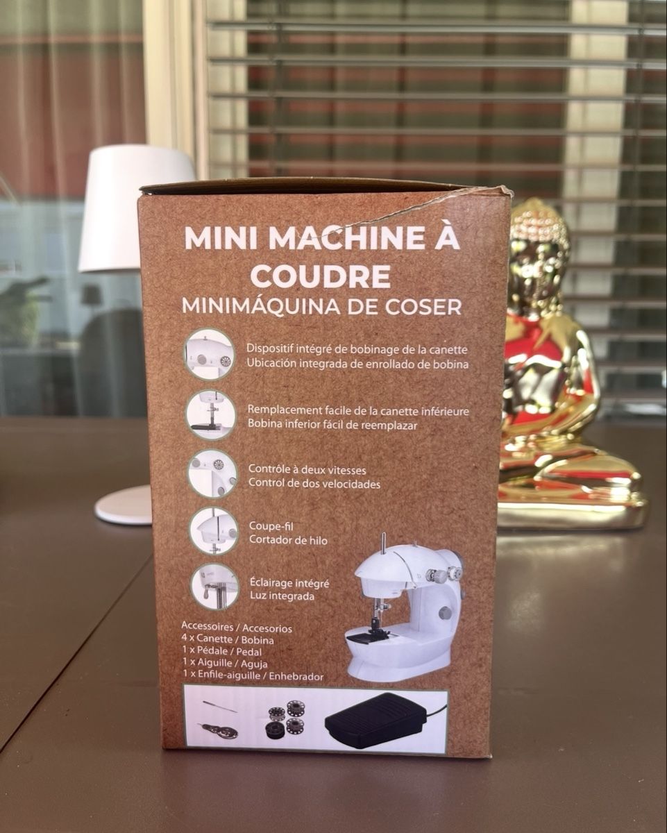 Macchine da cucire: Mini machine à coudre avec essentiels – Nuovo e nell'imballaggio originale da Villars-sur-Glâne venduto da maeva_polesports 3