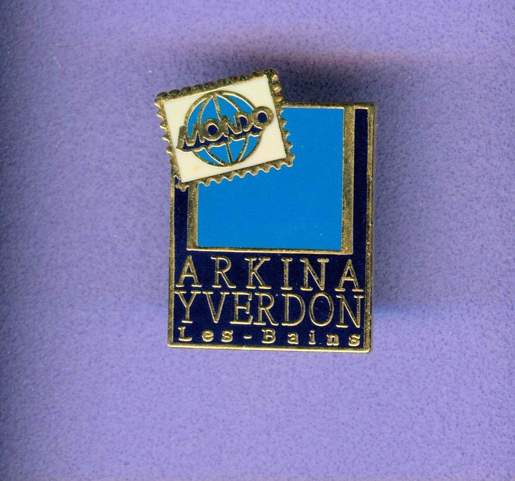 Placchette & Badge: Mondo-Serie  ARKINA  YVERDON – Usato da Winterthur venduto da Sammleroase