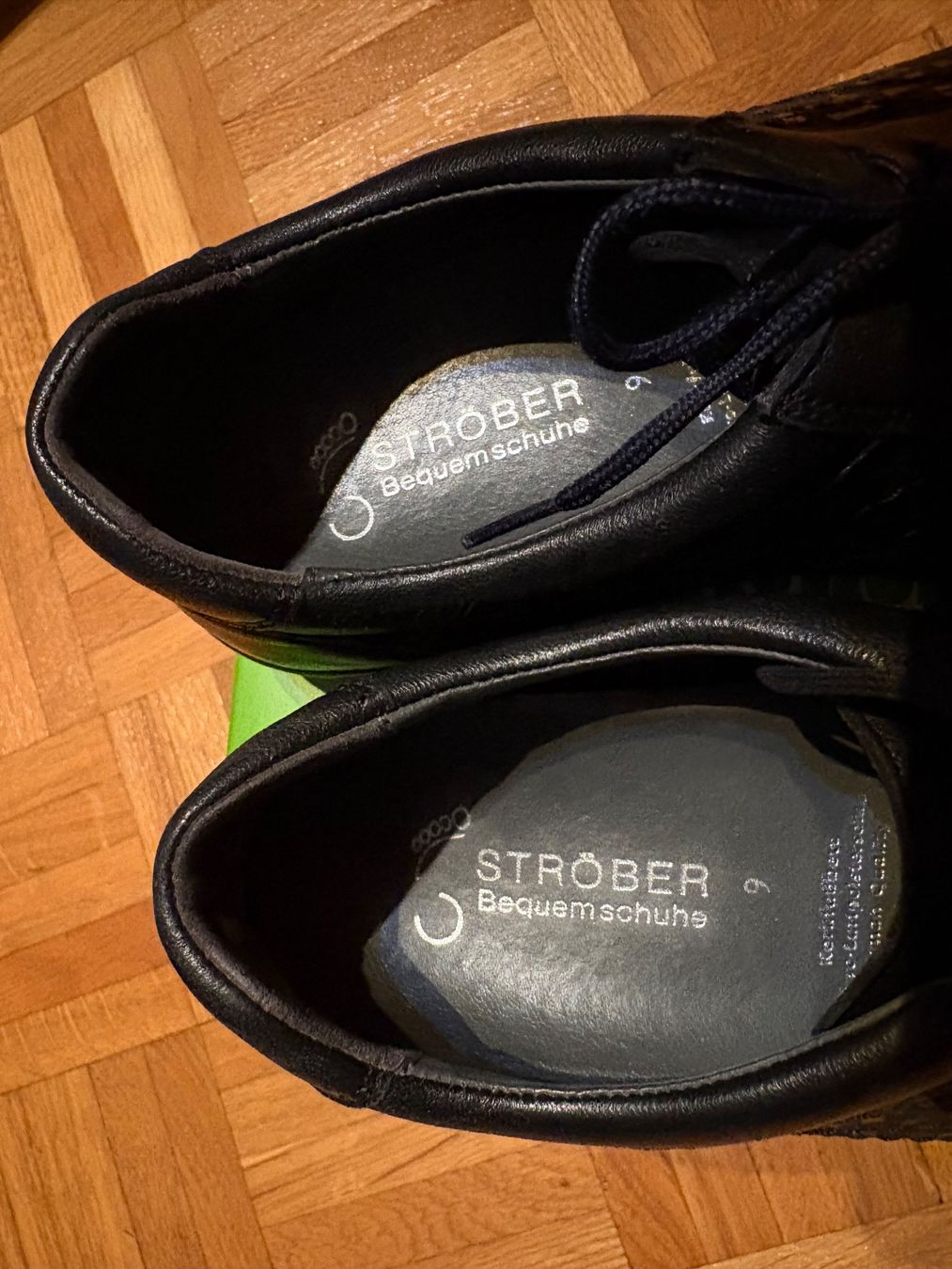 Scarpe da donna: Ströber Bequemschuhe Halbschuhe Damen Leder Gr.39 – Usato da Genève venduto da sunandwind 1