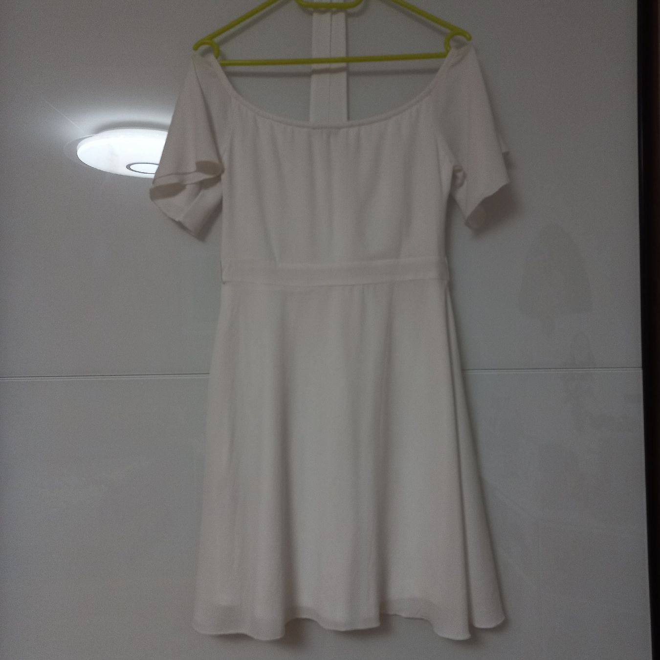 Vestiti: weisses Sommerkleid, Grösse 36 – Usato da Bettlach venduto da Venus22999 2