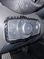 Carbon Umrandung Lichtschalter Alfa Romeo Giulia