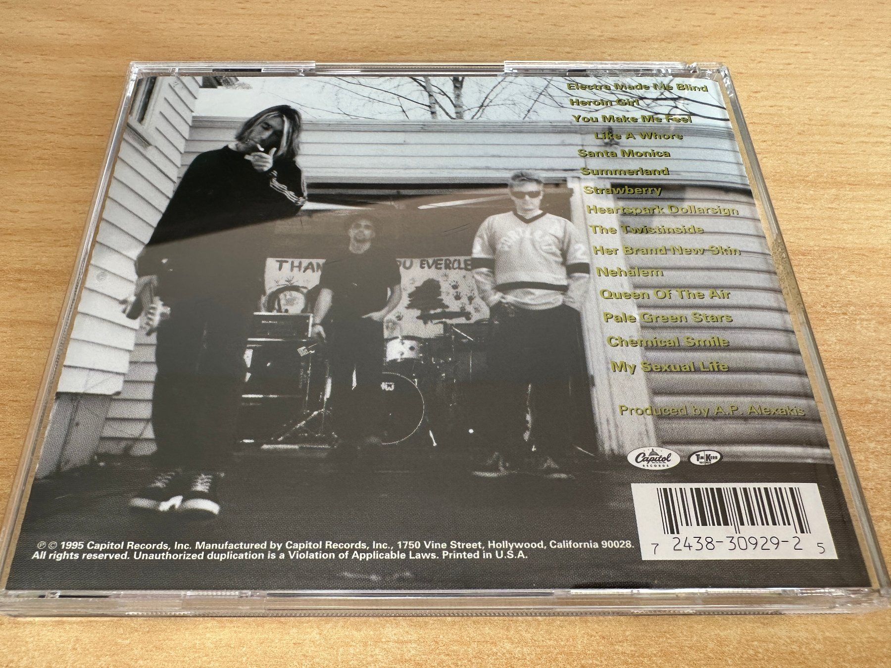 CD: B2 Everclear – Sparkle And Fade – Usato da Rikon im Tösstal venduto da Alpenmutz 1