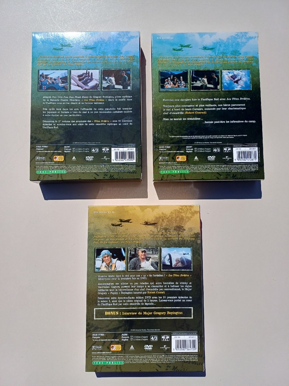 Tutti i DVDs: Intégrale coffret DVD "Les têtes brûlées" Saison 1,2,3 – Usato da Begnins venduto da Drastic-Sound 4