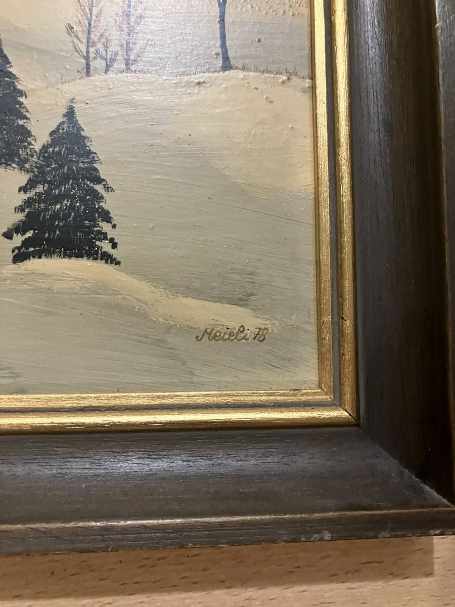 Dipinti: Meieli Holzer Original Malerei  – Usato da fribourg venduto da Retroverso 4
