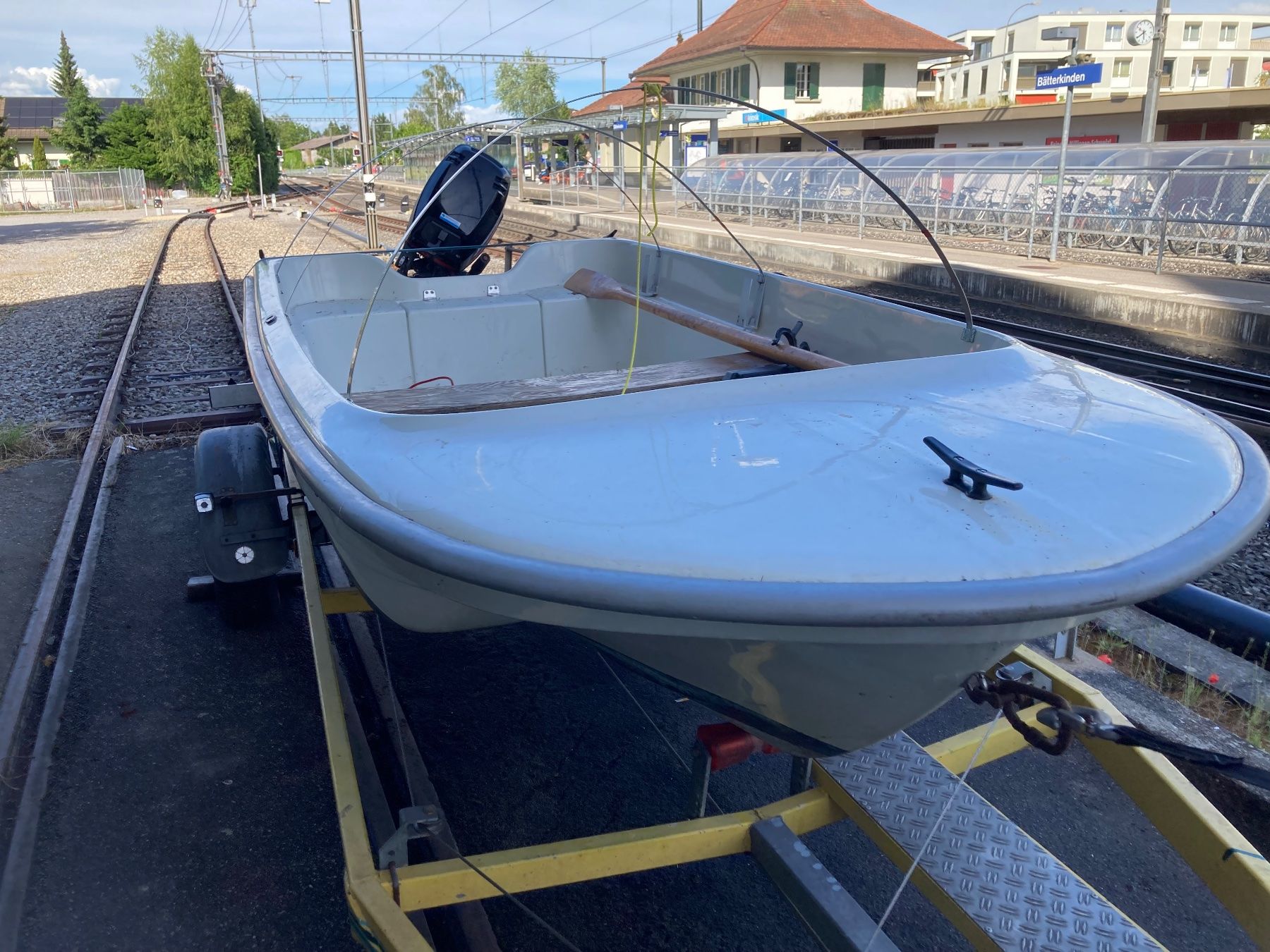 Quicksilver Barche: Quicksilver 400 mit 8 Ps Mercury mit Elektrostart – Usato da Bätterkinden venduto da Jaenu13 1