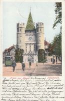 Basel Spalentor mit Tram