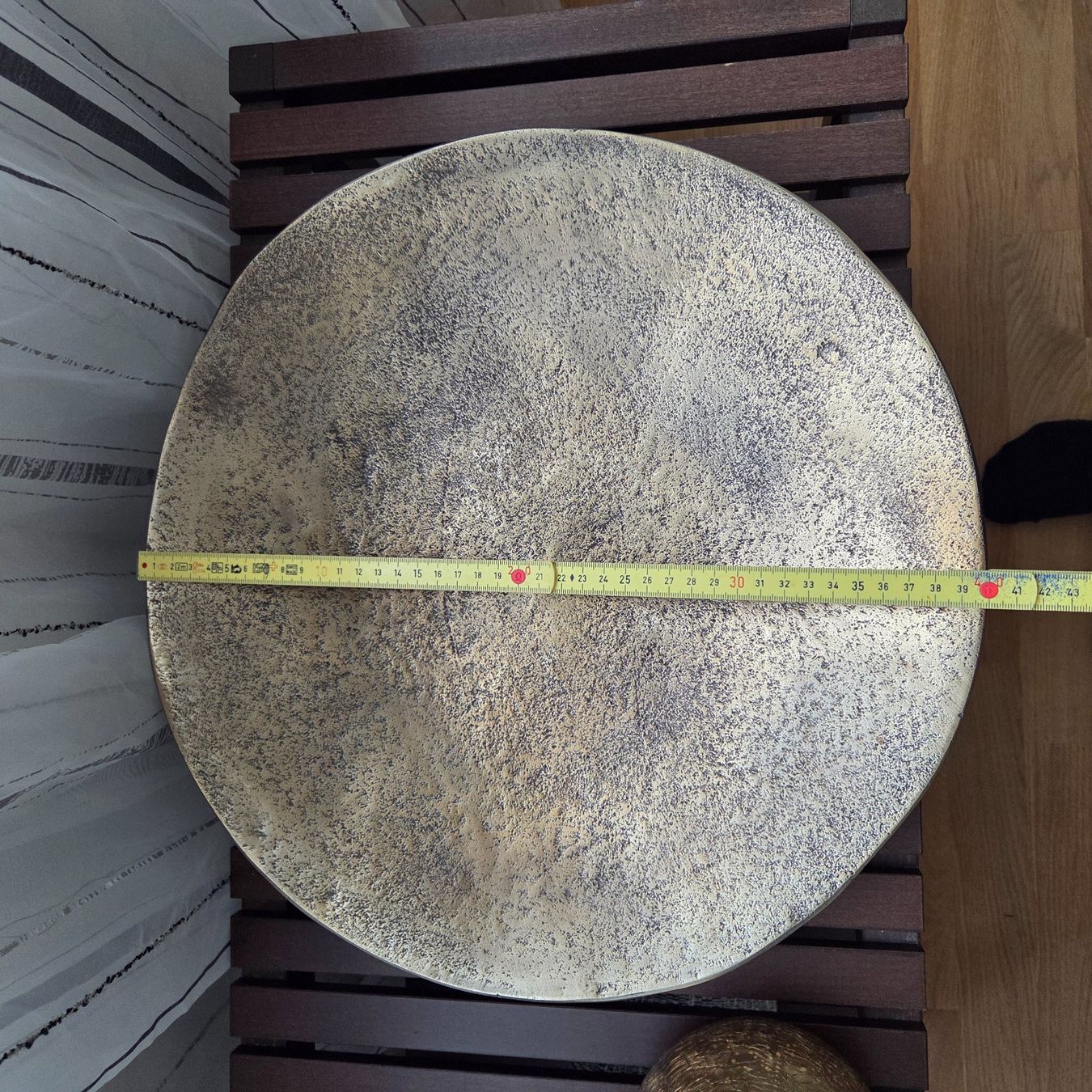 Migros Tutte le decorazioni: Dekorative Holzschale & Metallschale bronze – Nuovo (secondo la descrizione) da Nendeln venduto da witr_gliabt 2