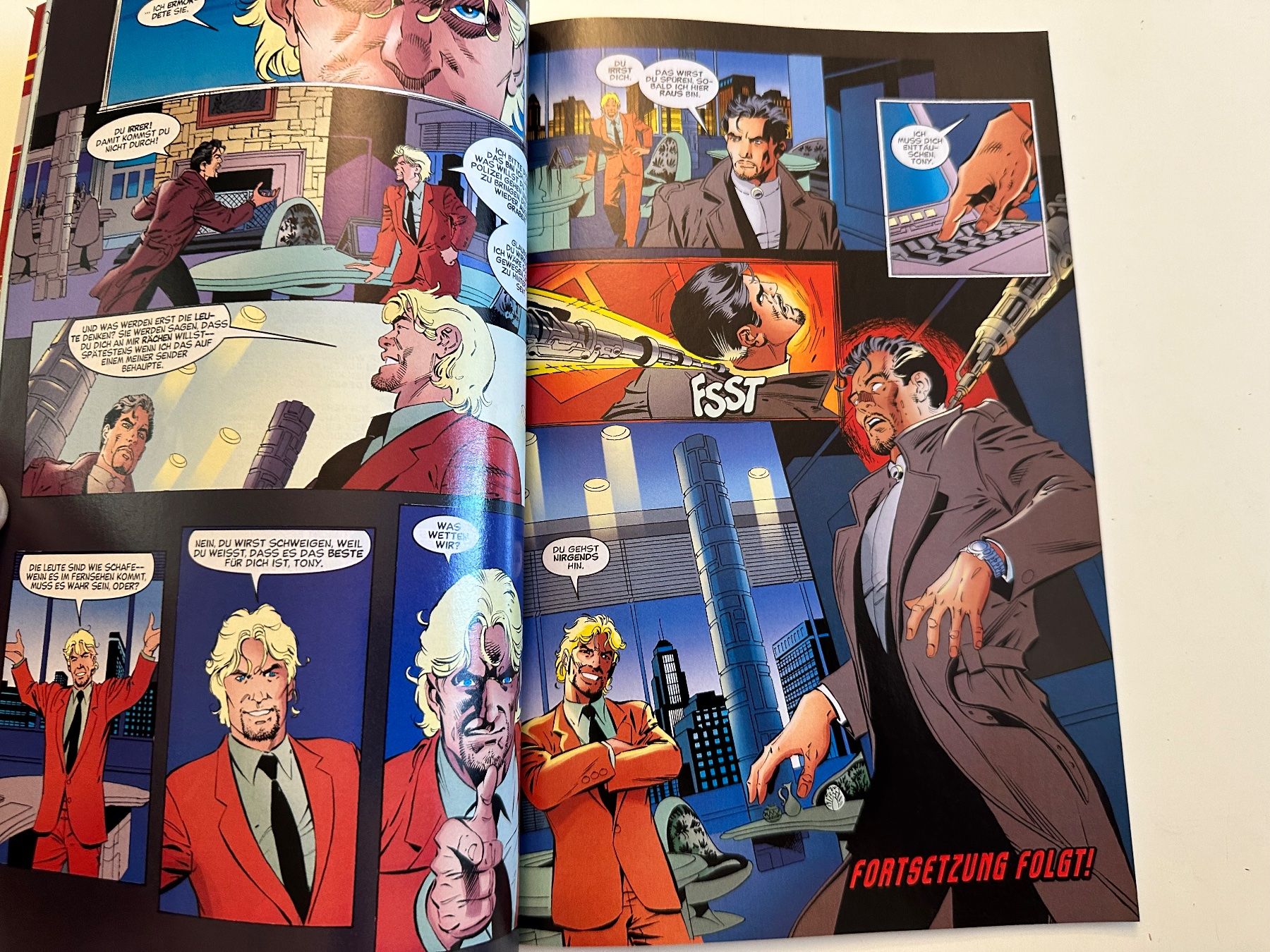 Fumetti: IRON MAN BAND 8 - PANINI COMICS - MARVEL COMICS – Usato da Münsingen venduto da Ganjam 5