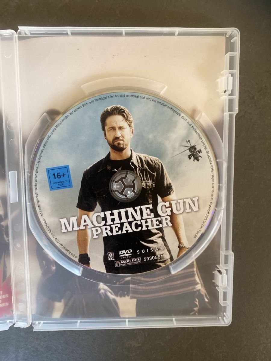 Tutti i DVDs: Machine Gun Preacher DVD G. Butler, – Usato da Dallenwil venduto da kavogt6 2