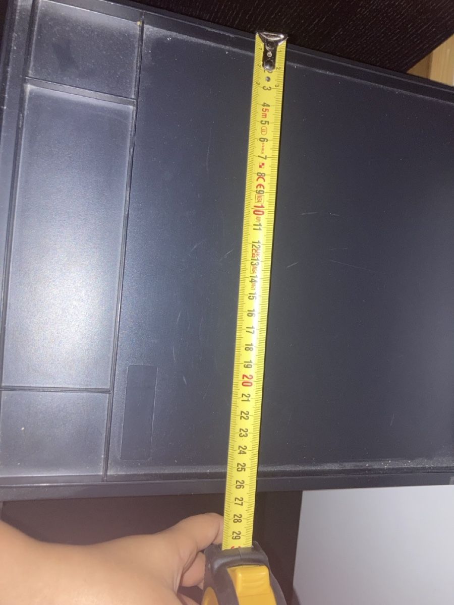 Raccoglitori: Desktop Drawer Unit 5 Drawers Black Plastic  – Usato da Zürich venduto da sele_x 5