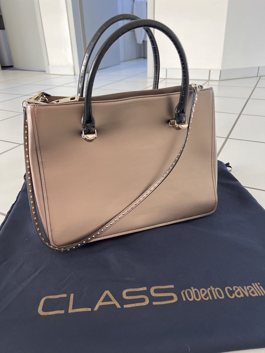 Roberto Cavalli Borse da donna: Roberto Cavalli Tasche Class Damenhandtasche beige – Nuovo (secondo la descrizione) da Oberuzwil venduto da DanaB01
