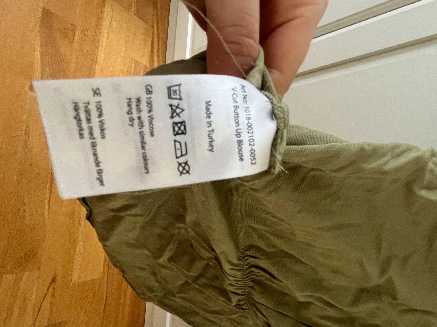 Na-kd Camicette: Bluse in Olivegrün, Grösse S – Nuovo (secondo la descrizione) da Arlesheim venduto da Eli_77 4