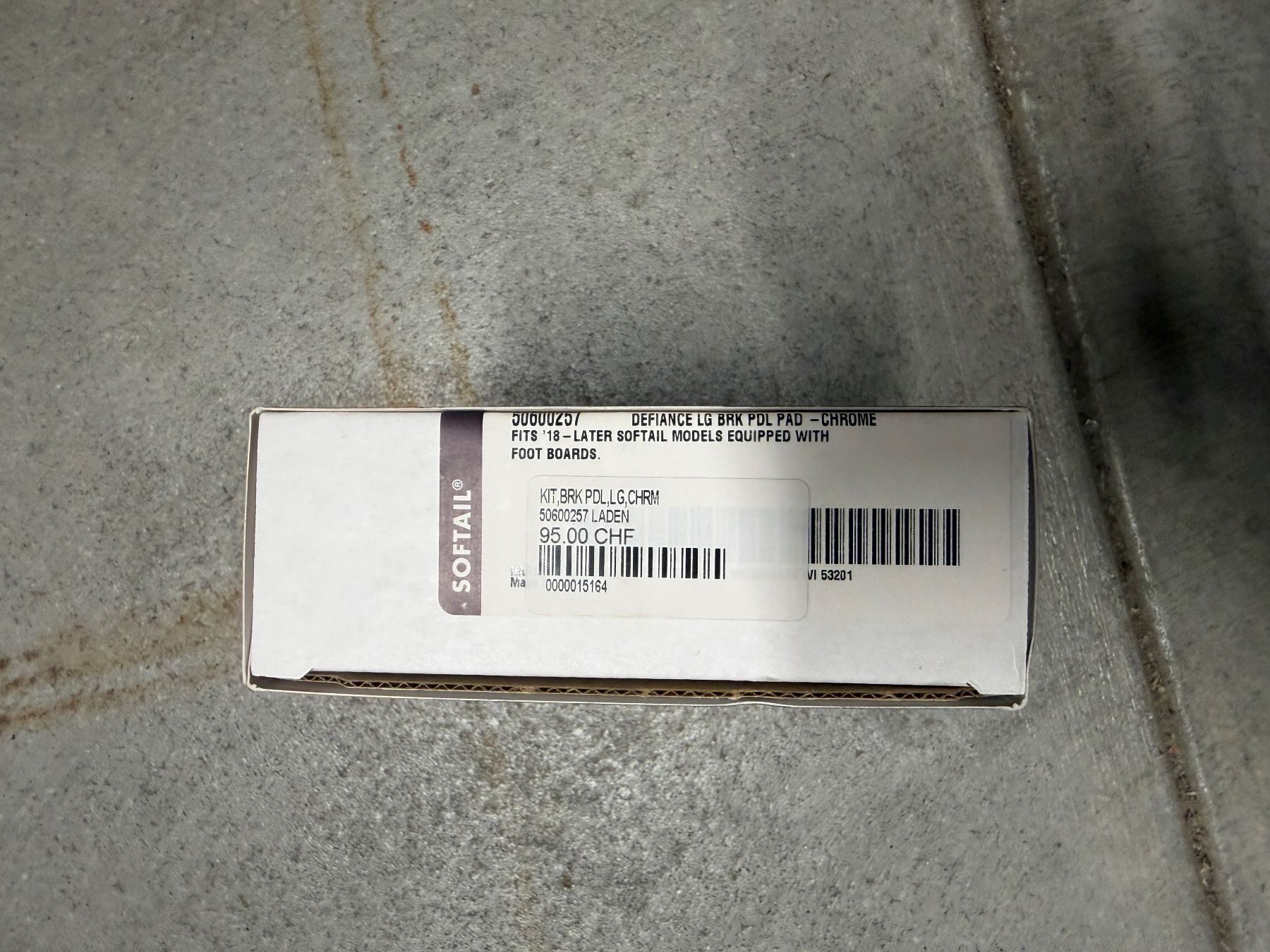 Harley-Davidson Tutti i ricambio per moto: 50600257 Harley-Davidson Bremspedalauflage – Usato da Ostermundigen venduto da jas_9j7d 2