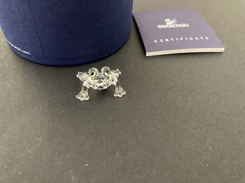 Swarovski Statuette: baby rana – Nuovo e nell'imballaggio originale da Airolo venduto da Hmagnum 1