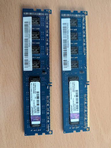 Kingston Mémoires / RAM: Kingston 2x 4GB RAM – D'occasion à Sargans par dufl
