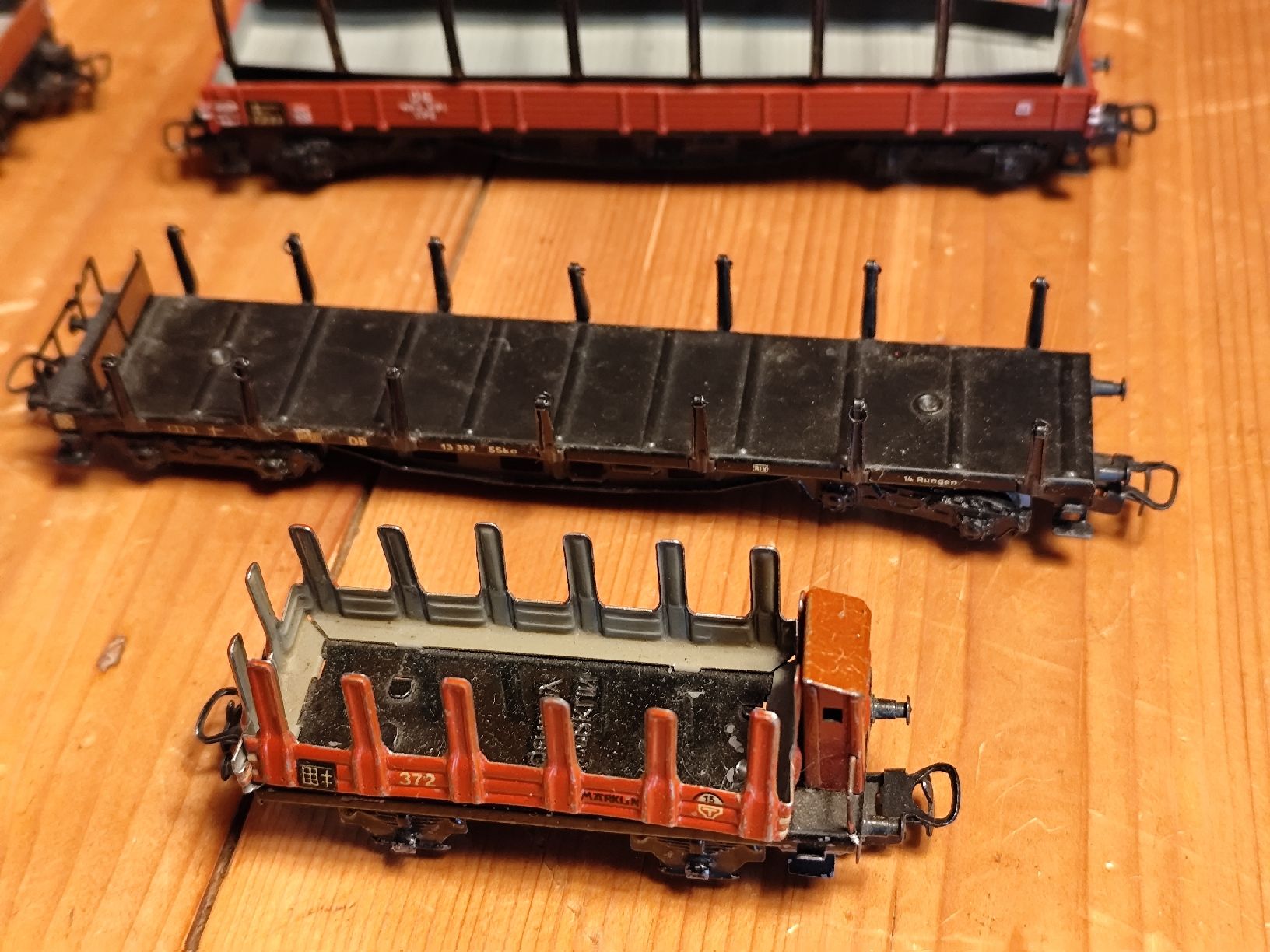 Märklin Modellini di ferrovie: Märklin HO diverse Güterwagen – Usato da Grüningen venduto da stellagolightly 2