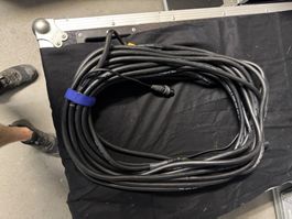 Hybridkabel | Netz Powercon True1& DMX | XLR 3-Pol 20m