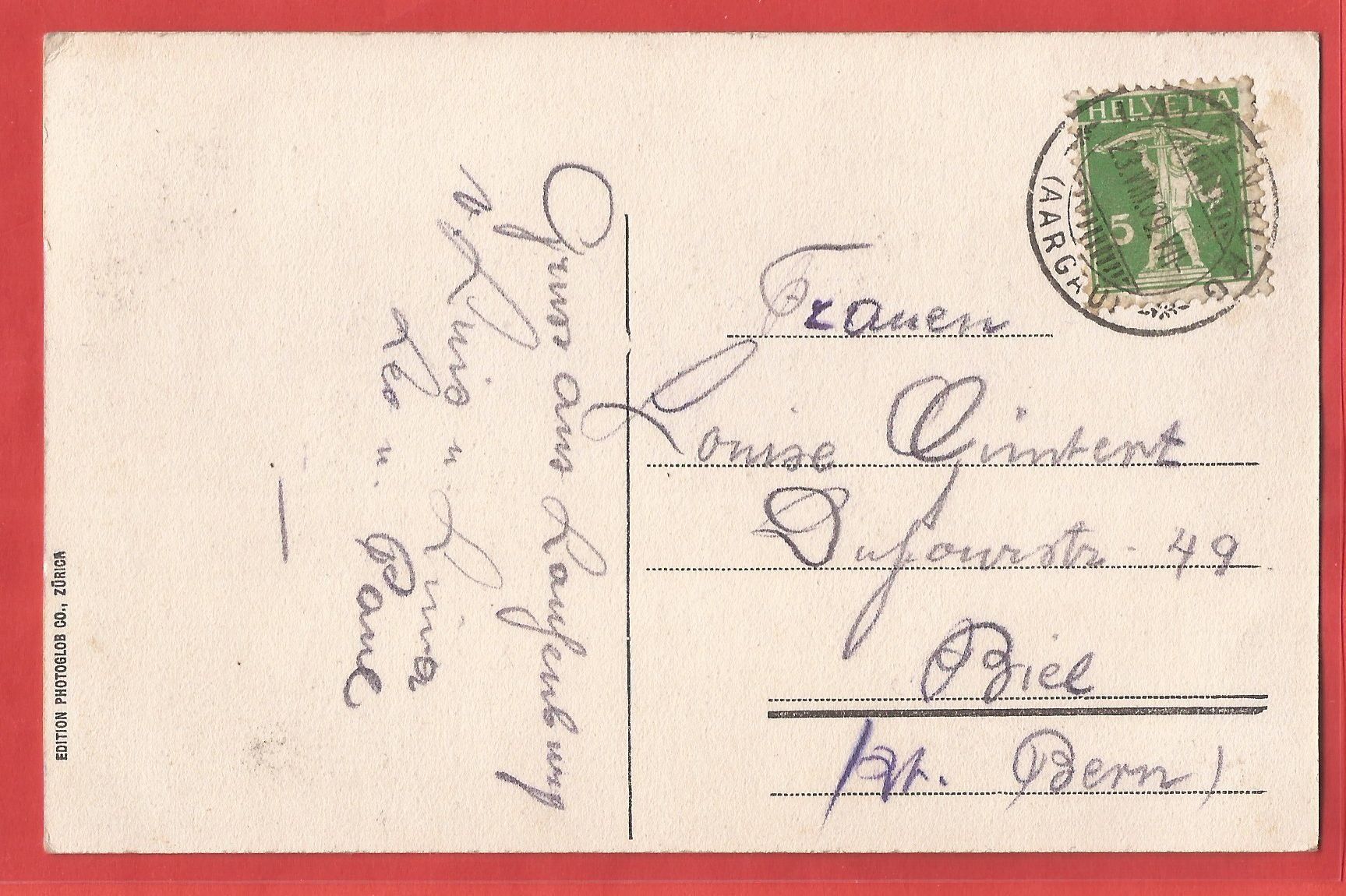 Cartes postales: Laufenburg - 1909 – D'occasion à Fislisbach par Porano 1