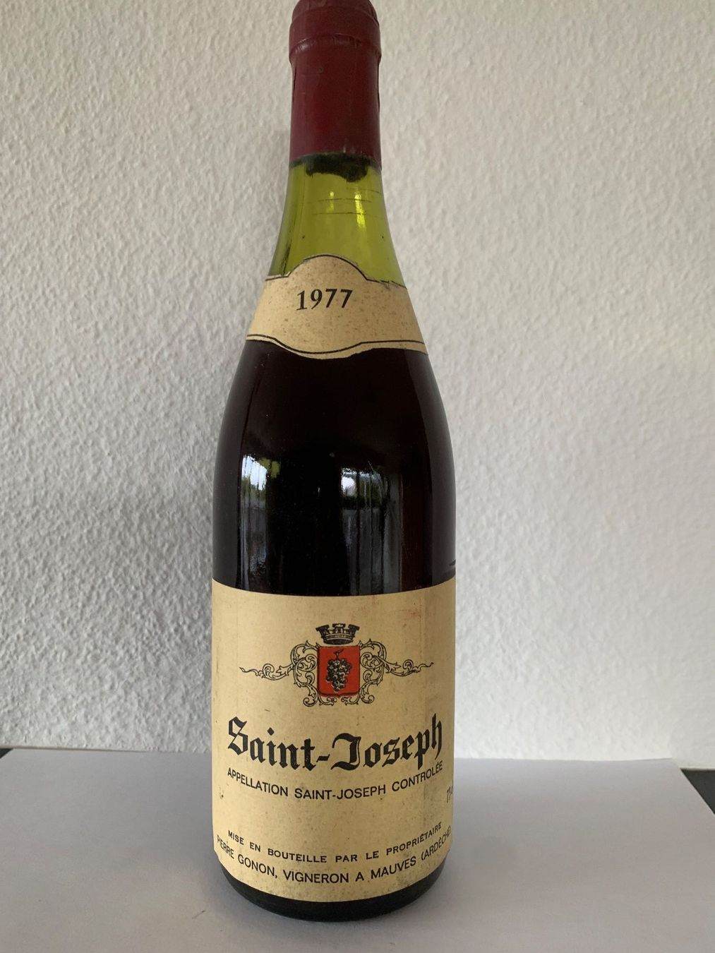 Wein: Pierre Gonon Saint-Joseph 1977 – Gebraucht aus Oetwil a.d. Limmat von Asso04