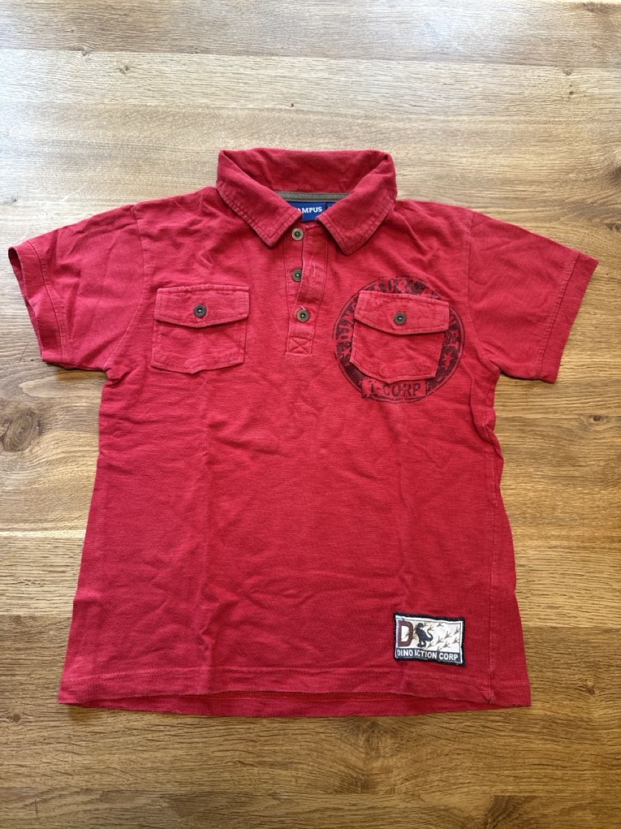 Camicie, T-shirt & Polo: Poloshirt rot Gr. 128 – Usato da Rohr b. Olten venduto da -FaLu-