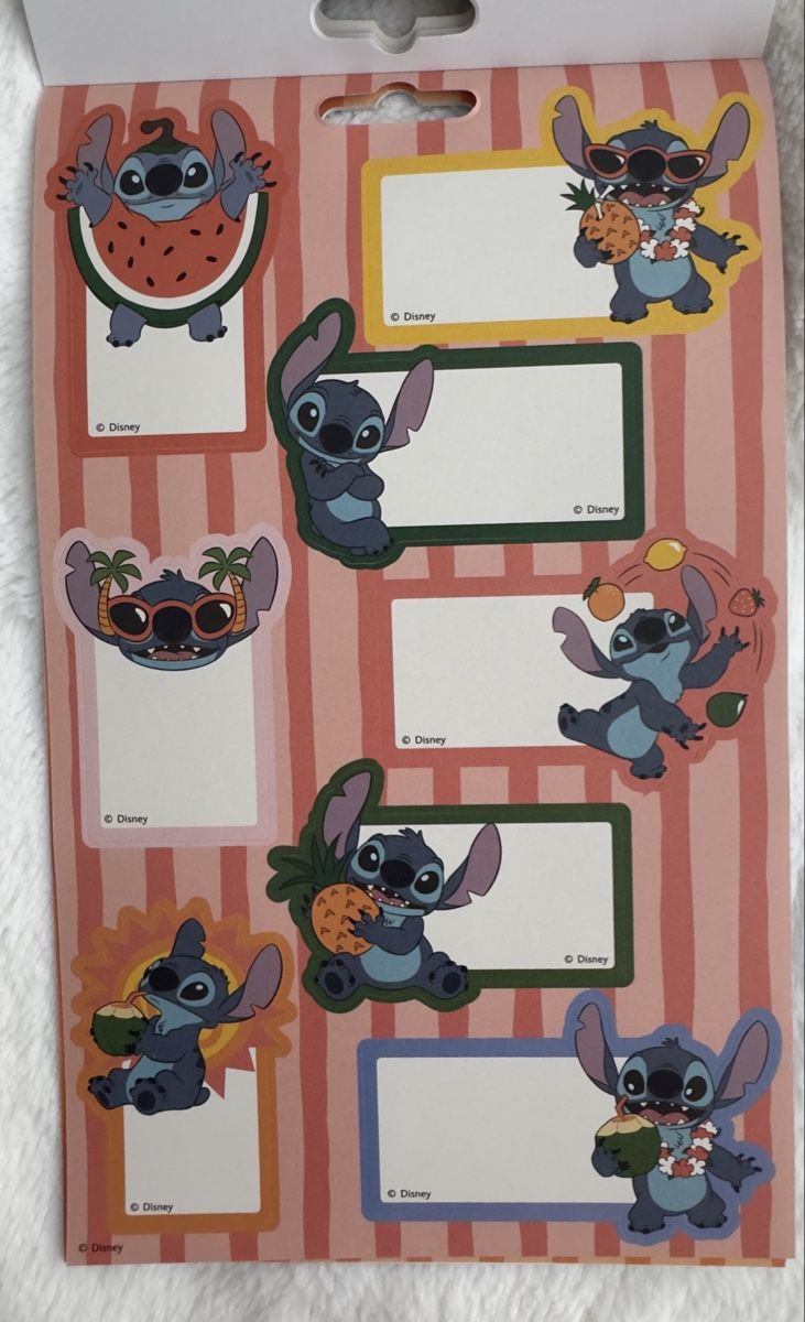 Aufkleber: Stitch Gift Decorate Set Stickers -  NEW! – Neu und originalverpackt aus Sins von sum_lv6d 5