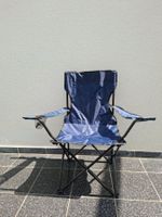 Campingstuhl / Festival Sessel  klappbar  blau  neu