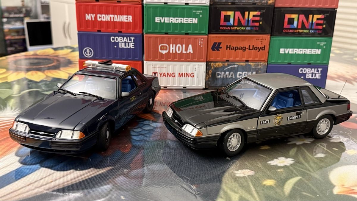 GMP Modellini d'auto: Modellauto 1993 Ford Mustang 5.0 SSP State Trooper – Usato da Basel venduto da Zomeg 6