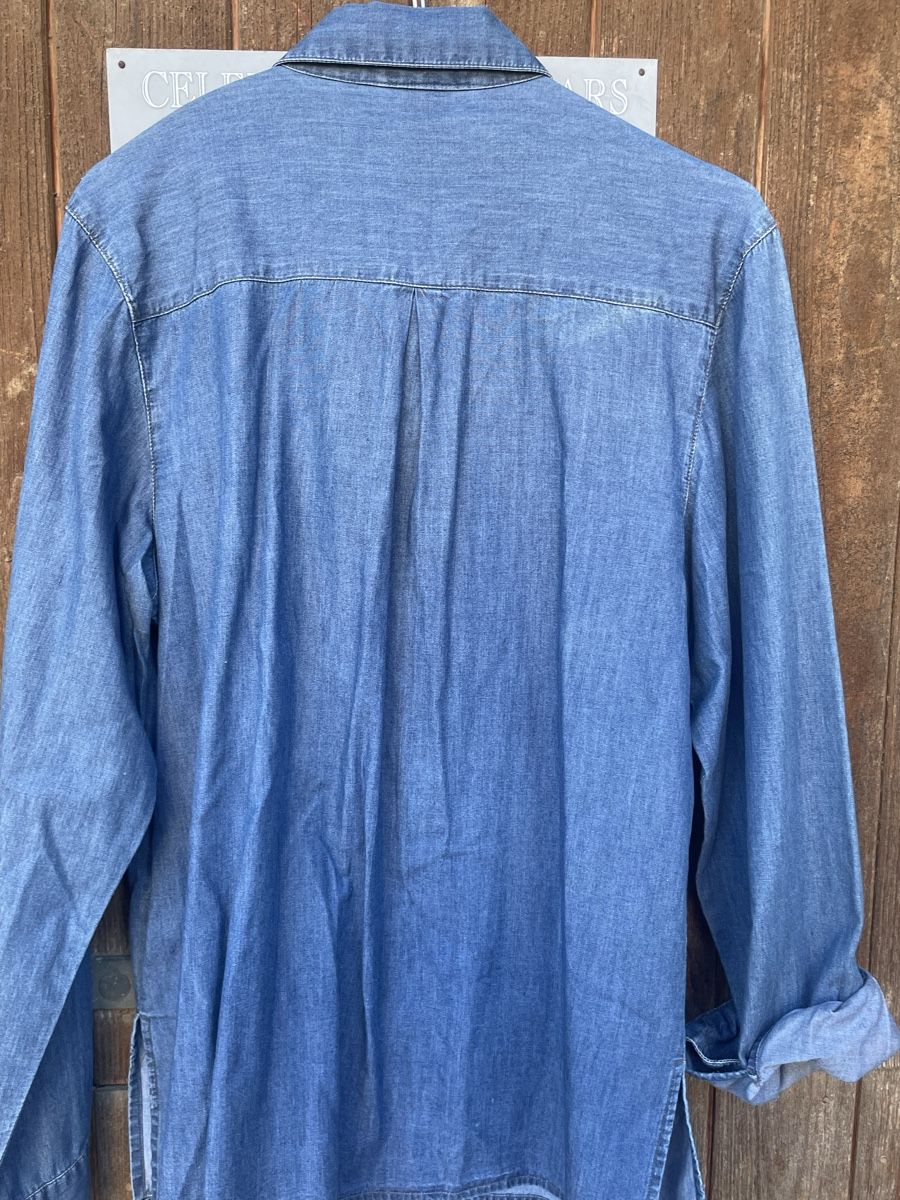 Camicette: Jeans Hemd/Bluse 40, 100% BW – Usato da Wildensbuch venduto da Mangosteen7 3