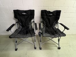 2 Faltstühle "Brunner Raptor NG" Campingstühle, neuwertig