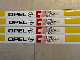 Aufkleber Opel Swiss racing Team