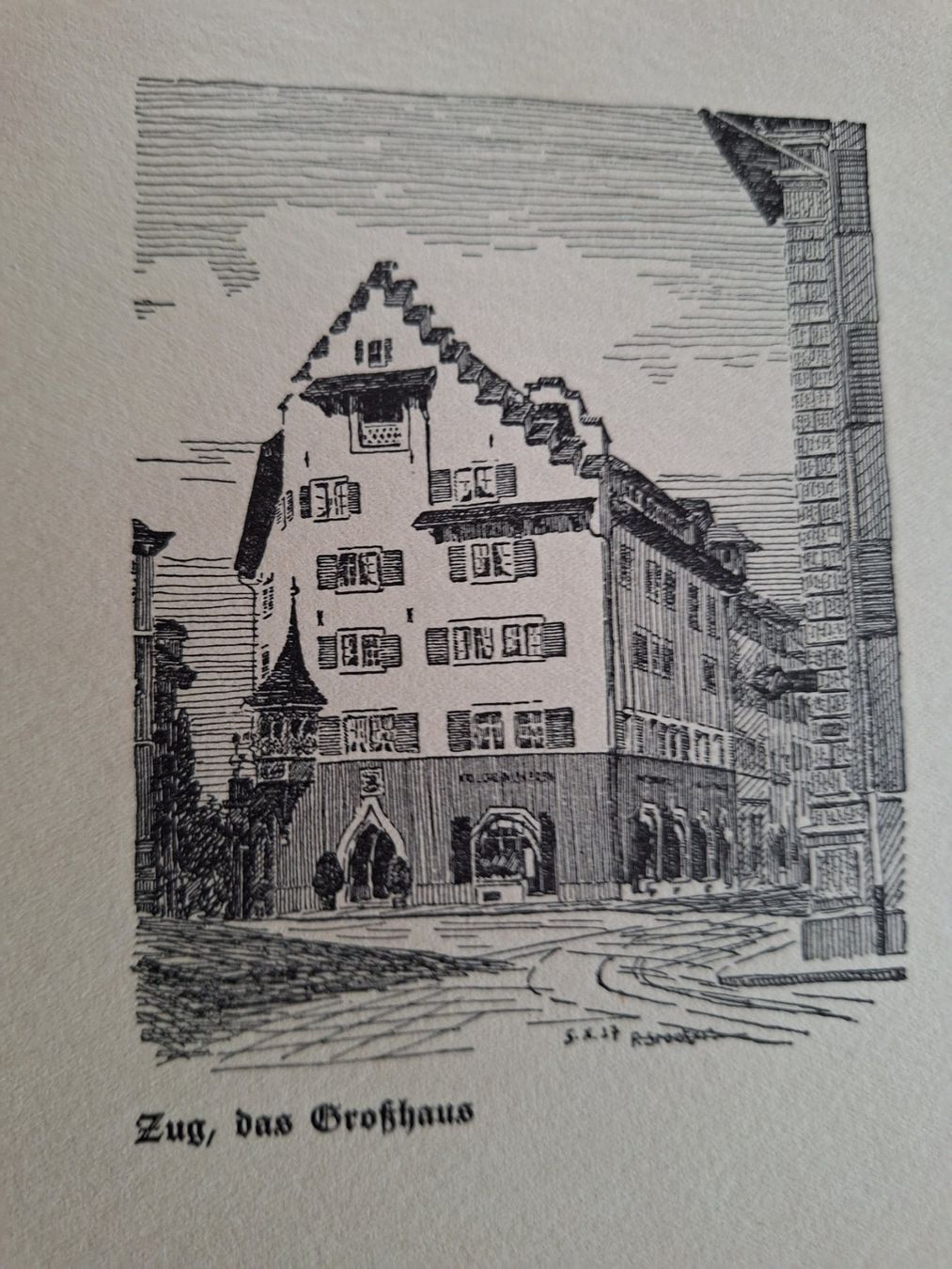 Stiche: ZUG – Gebraucht aus Bevaix von bohrap 1