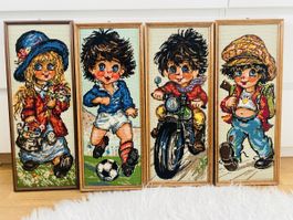 Gobelin Stickereien Vintage