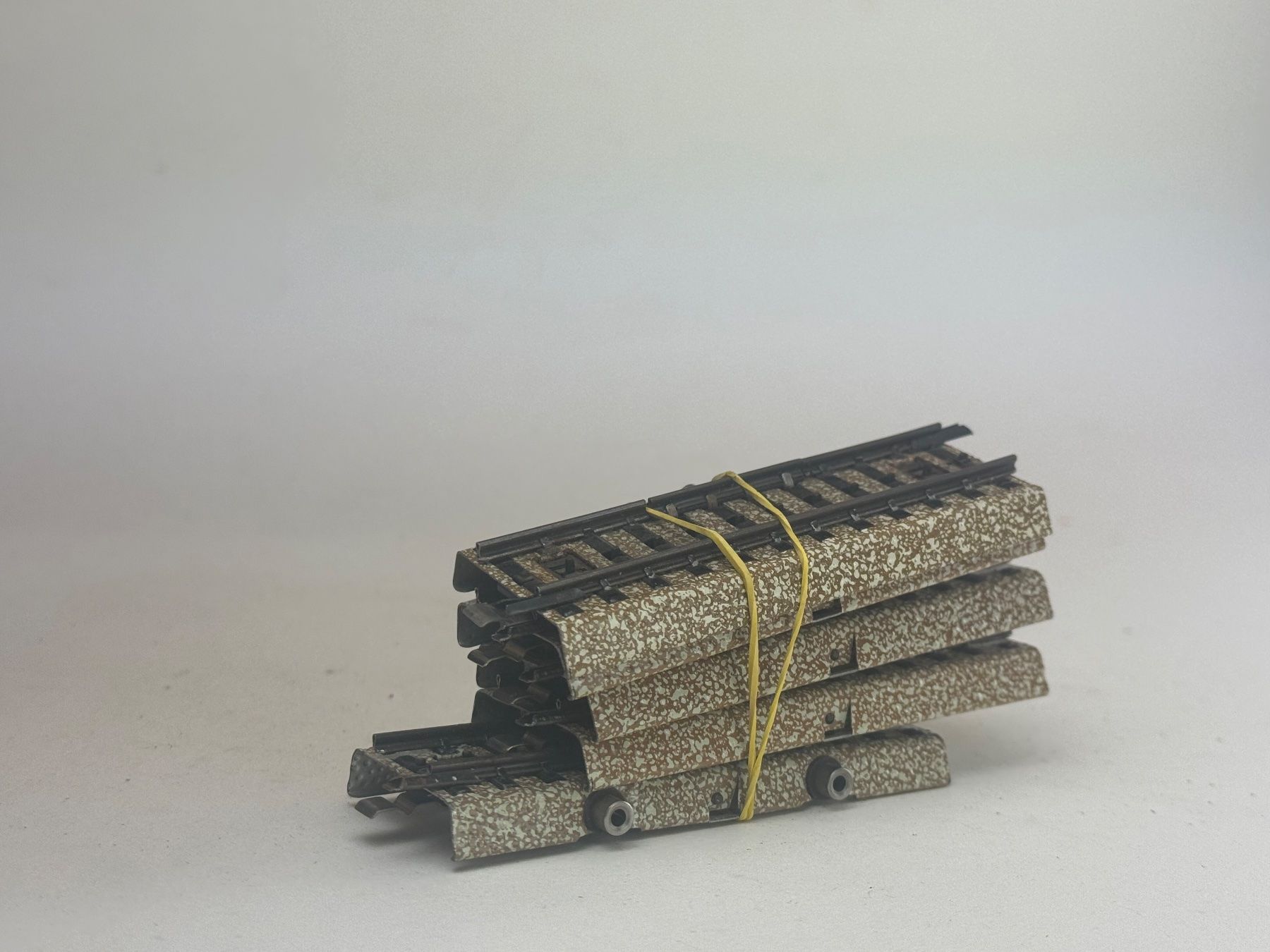 Märklin Modellini di ferrovie: EN- Märklin 5x Anschlussgleis – Usato da Elm venduto da Wikmtz 1