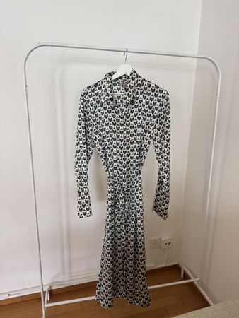 H&M Blusenkleid mit Muster, Gr. M, Top Zustand!