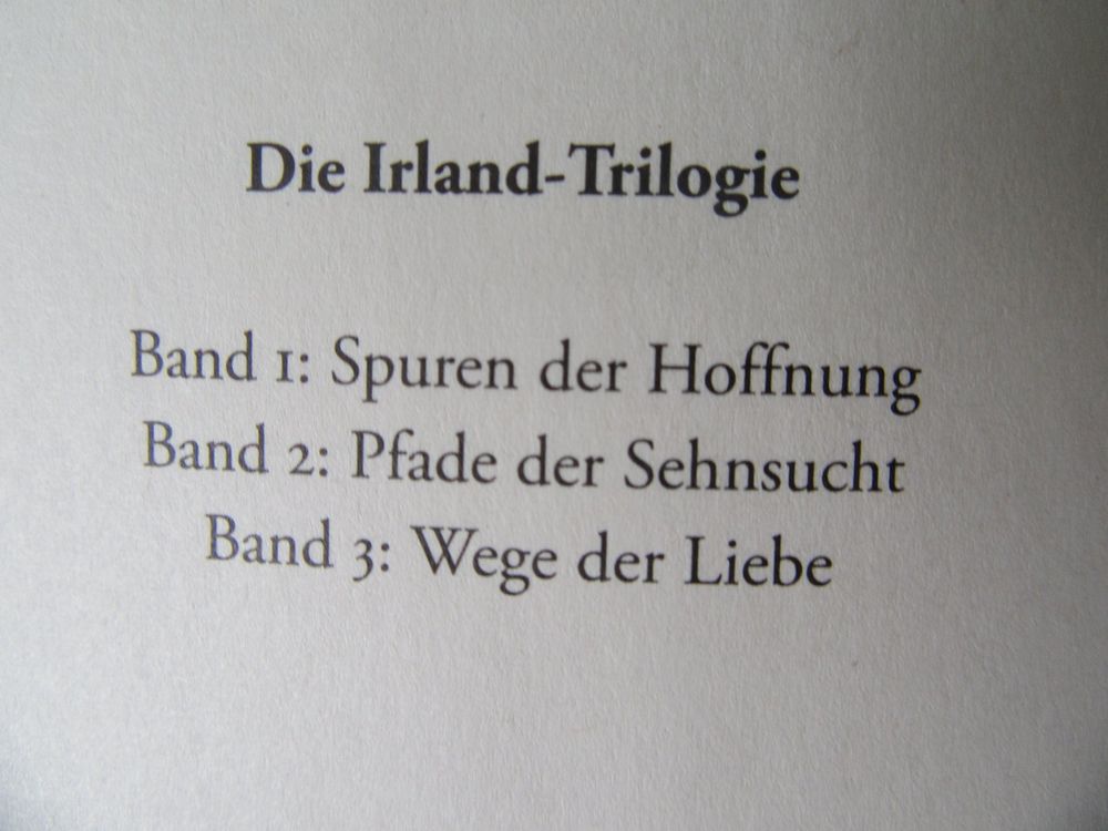 Nora Roberts Wege der Liebe, Trilogie Buch 3, Versand 4. Kaufen auf Ricardo