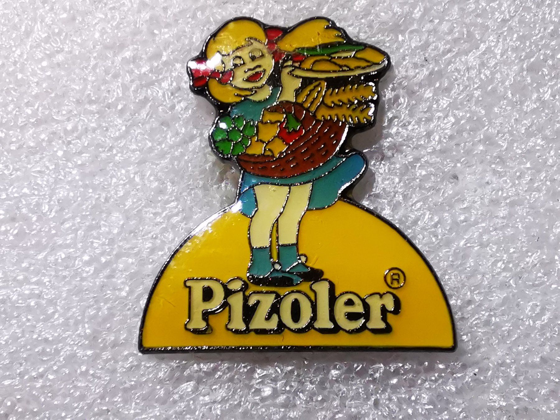 Placchette & Badge: Ansteckpin 48: Pizoler – Usato da Oppligen venduto da Pin-Fall-Shop