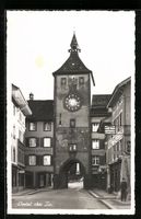 AK Liestal, Geschäfte am Obertor, 1939