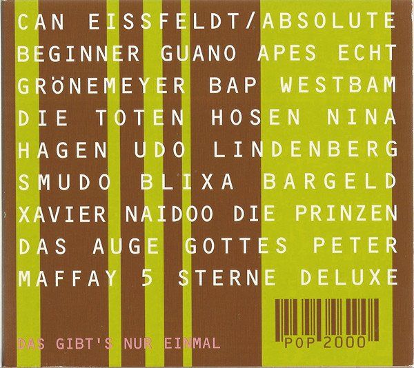 CDs: CD V.A. - Pop 2000/Gibts nur einmal (Digipak, 1999) – Gebraucht aus Möriken AG von mineralia