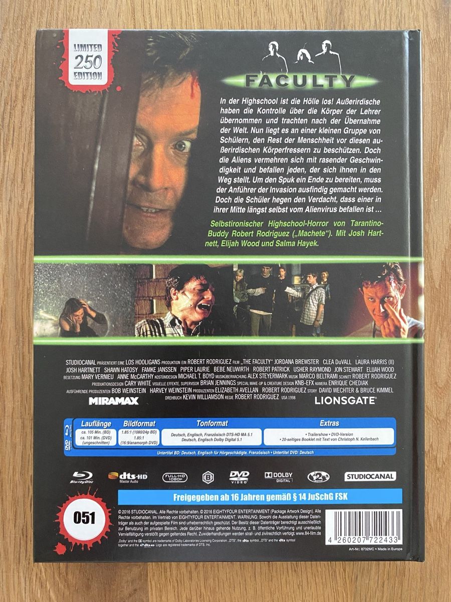 Tous les DVDs: Faculty Mediabook – Neuf (Voir description) à Möhlin par Devilspunchbowl 1