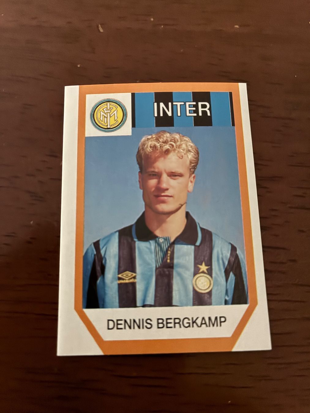 Panini Sammelbilder & Trading cards: Panini Calcioflash 1993-94 Dennis Bergkamp - Inter – Neu (gemäss Beschreibung) aus Chur von tozzi-stickerworld