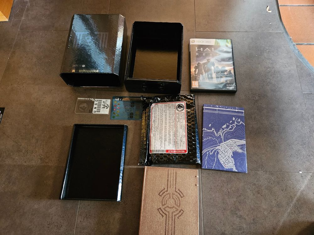 MICROSOFT XBOX 360 S Halo Reach Limited Edition Bundle 250gb Controllers & Games EUR 98,77 - FR