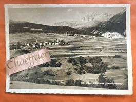 Ansichtskarte Roms und Parsonz (Oberhalbstein)