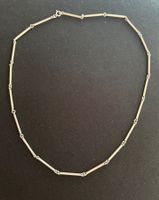 925 Silber Halskette Massiv Modern Elegant kette 55cm