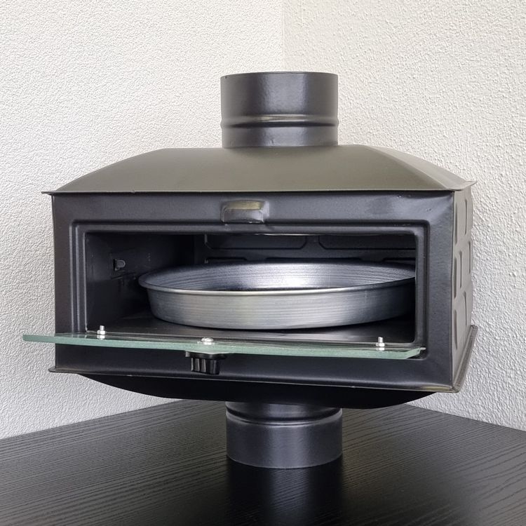 Pizzaofen / Backofen Aufsatz für Schwedenofen Holzofen 13cm Kaufen