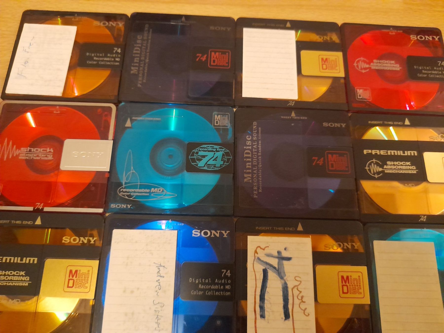 Sony Minidisc: 32 Sony Mini Disc (bespielt) – Gebraucht aus Lustmühle von chevi03 1