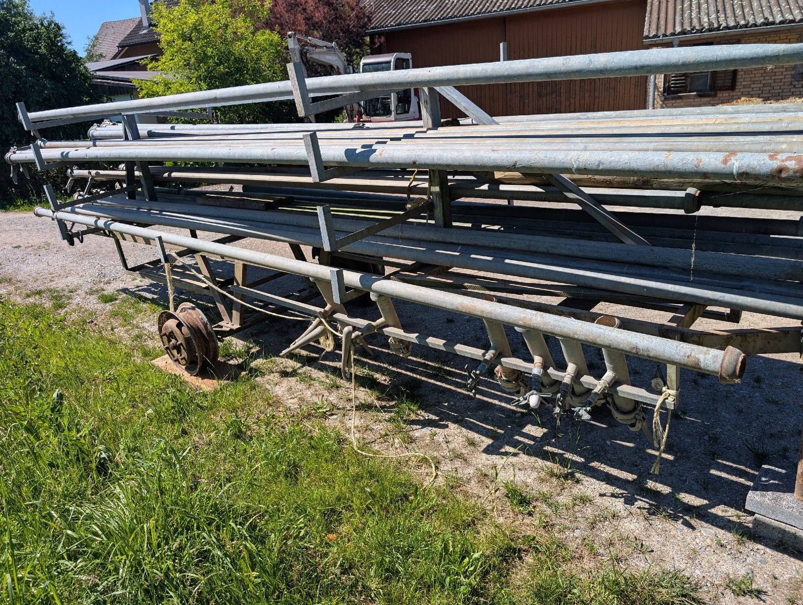 Tutti gli attrezzi: Wagen mit Bewässerungsröhren – Usato da Mettendorf TG venduto da huj_nb5p 1